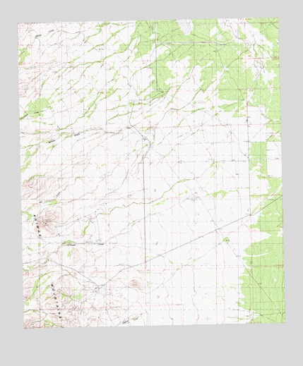 Walnut Wells NE, NM USGS Topographic Map