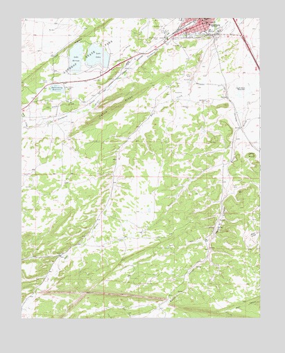 Walsenburg South, CO USGS Topographic Map