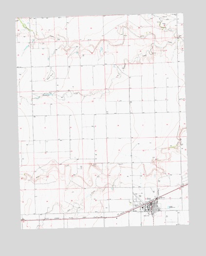 Walsh, CO USGS Topographic Map