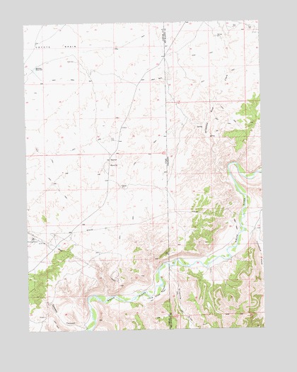 Walsh Knolls, UT USGS Topographic Map