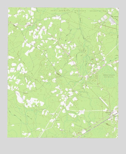 Walthourville, GA USGS Topographic Map