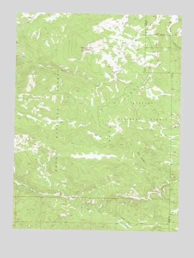 Walton Peak, CO USGS Topographic Map