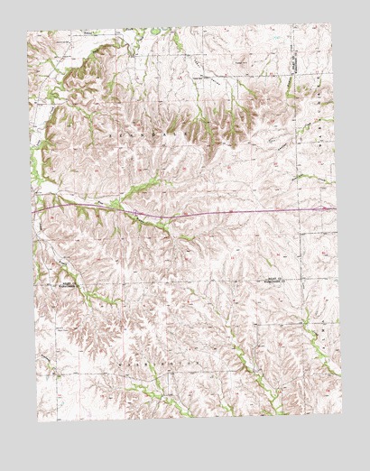 Wamego SW, KS USGS Topographic Map