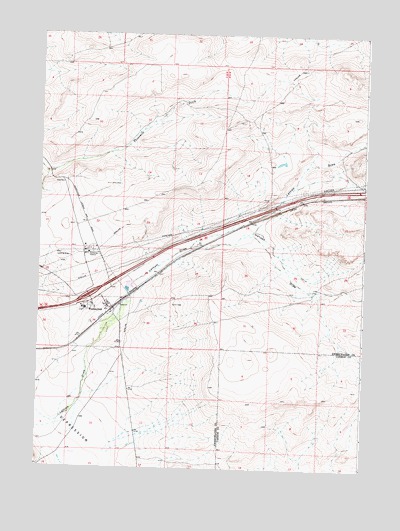 Wamsutter, WY USGS Topographic Map