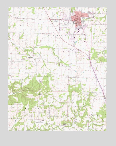 Bolivar, MO USGS Topographic Map