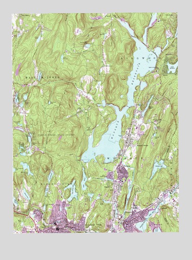 Wanaque, NJ USGS Topographic Map