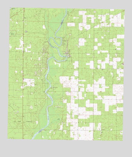 Wannee, FL USGS Topographic Map