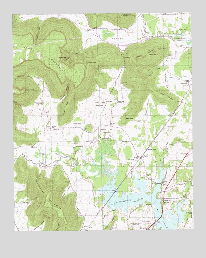 Wannville, AL USGS Topographic Map