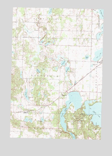 Ward Springs, MN USGS Topographic Map