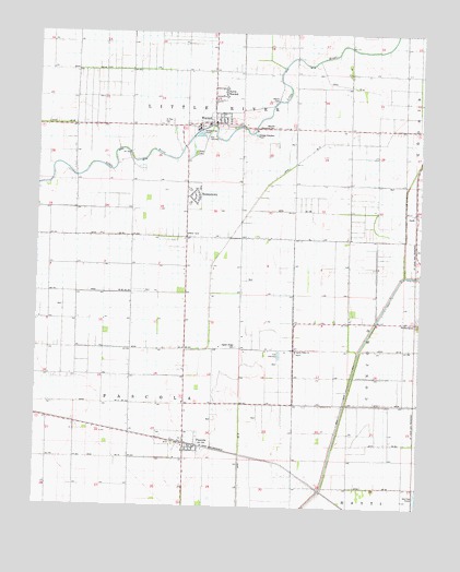 Wardell, MO USGS Topographic Map
