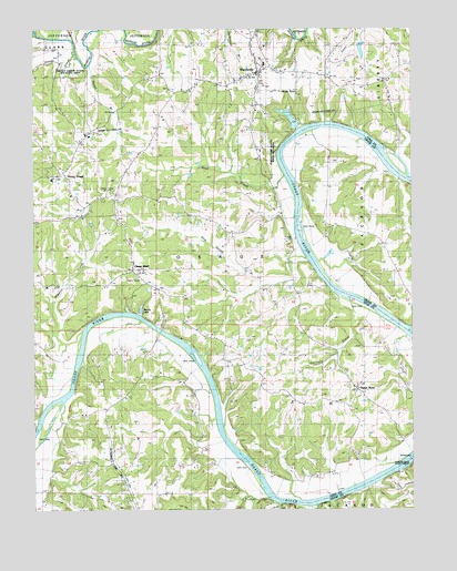 Wardsville, MO USGS Topographic Map