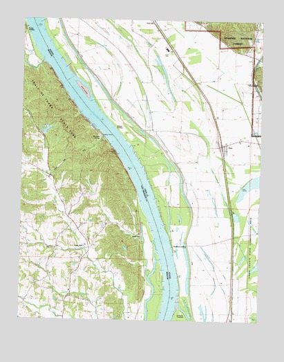 Ware, IL USGS Topographic Map