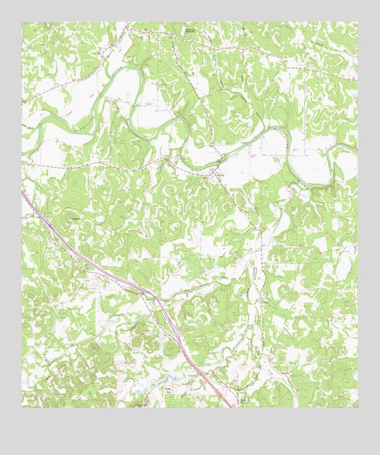 Waring, TX USGS Topographic Map