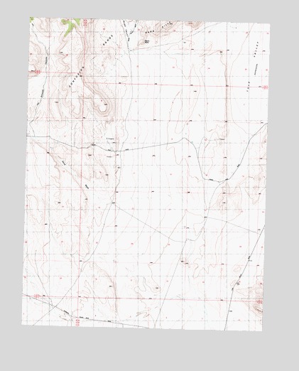 Warm Point, UT USGS Topographic Map