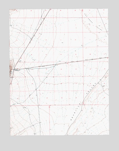 Warm Springs, NV USGS Topographic Map