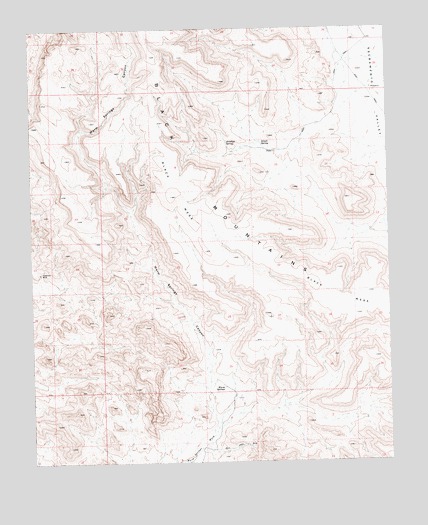 Warm Springs, AZ USGS Topographic Map