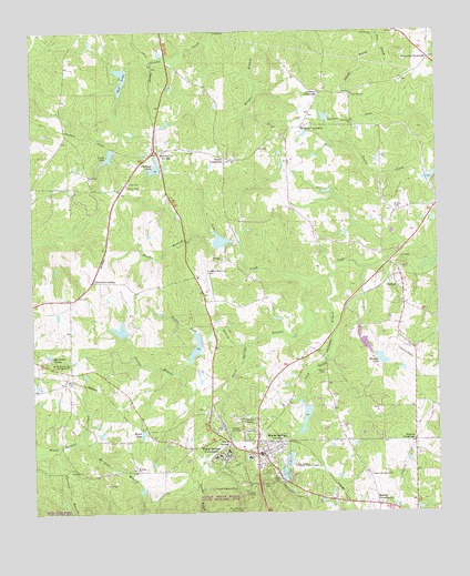 Warm Springs, GA USGS Topographic Map