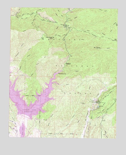 Warm Springs Mountain, CA USGS Topographic Map