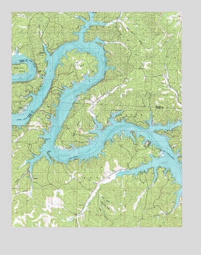 Bollinger Creek, MO USGS Topographic Map