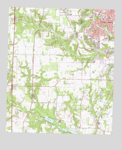 Warner Robins SW, GA USGS Topographic Map