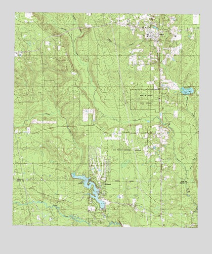 Warren, TX USGS Topographic Map