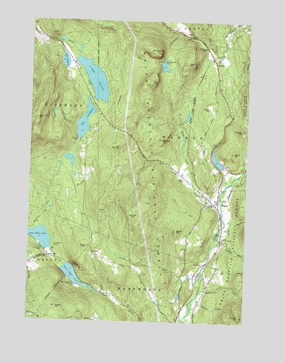 Warren, NH USGS Topographic Map