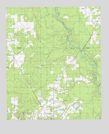 Warren NE, AR USGS Topographic Map