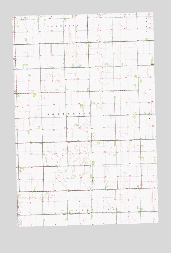 Warren SW, MN USGS Topographic Map