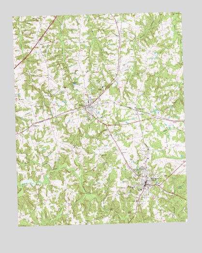 Warrenton, NC USGS Topographic Map