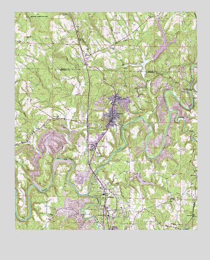 Warrior, AL USGS Topographic Map