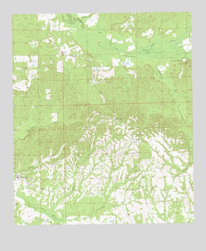 Warriorstand, AL USGS Topographic Map