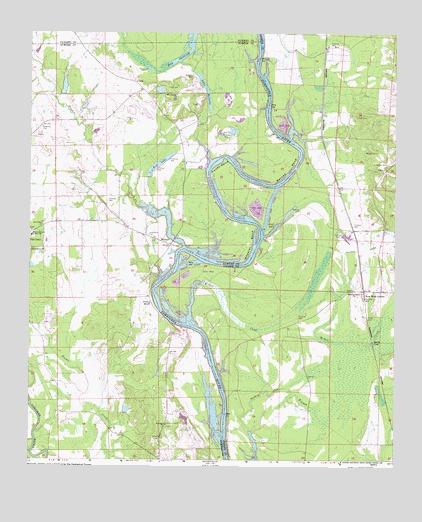 Warsaw, AL USGS Topographic Map