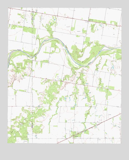 Bomarton, TX USGS Topographic Map