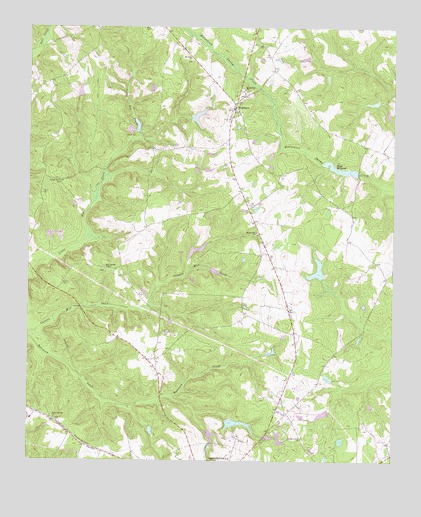Warthen, GA USGS Topographic Map