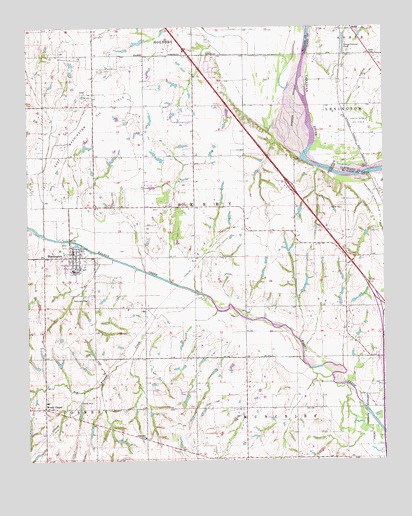 Washington, OK USGS Topographic Map