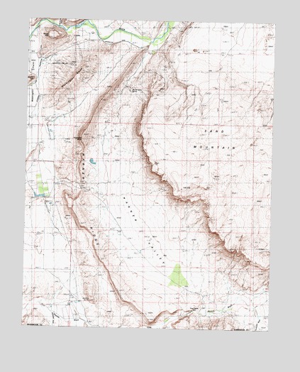 Washington Dome, UT USGS Topographic Map