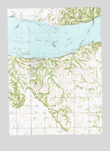 Bon Homme Colony, SD USGS Topographic Map