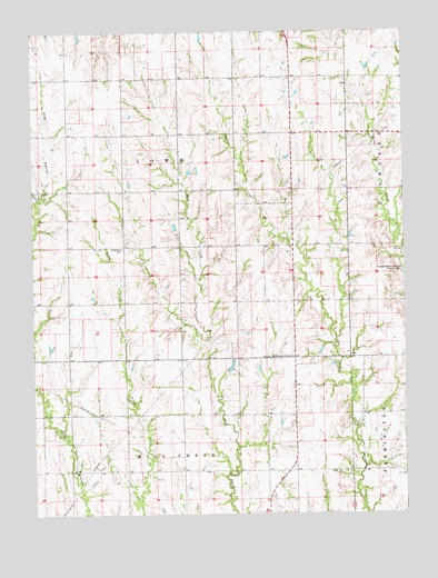 Washington NW, KS USGS Topographic Map