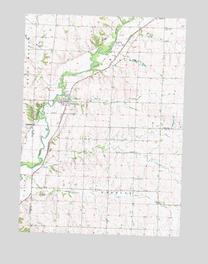 Washta, IA USGS Topographic Map