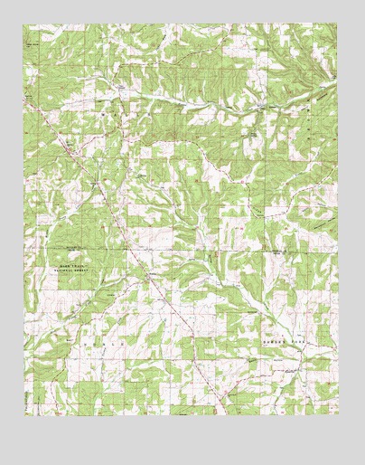 Wasola, MO USGS Topographic Map