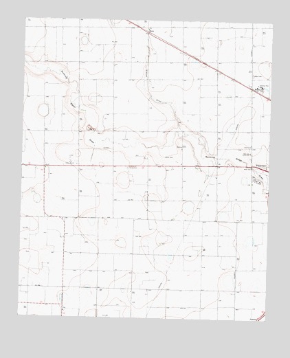 Wasson, TX USGS Topographic Map