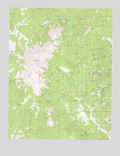 Bonanza, CO USGS Topographic Map