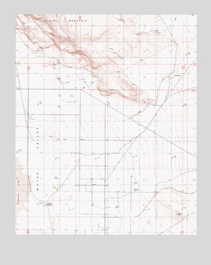 Water Valley, CA USGS Topographic Map