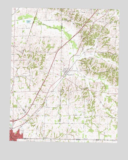Water Valley, KY USGS Topographic Map