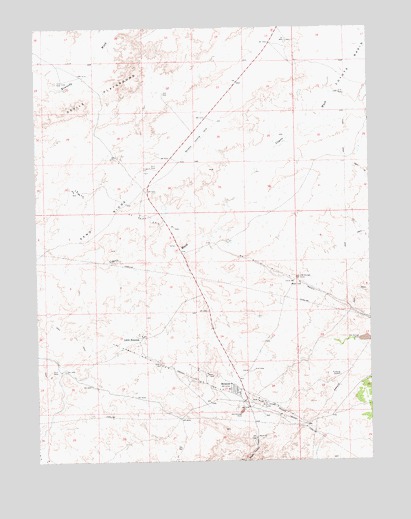 Bonanza, UT USGS Topographic Map