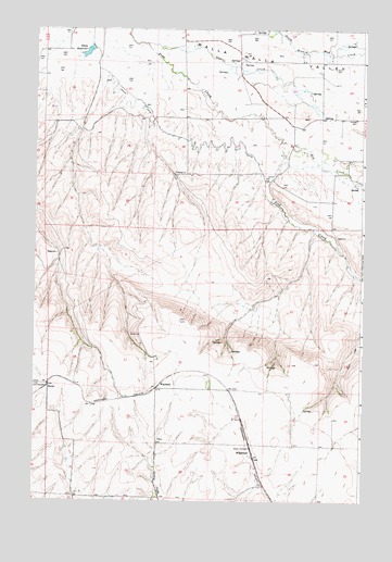 Waterman, OR USGS Topographic Map