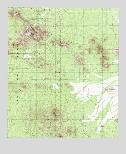 Waterman Peak, AZ USGS Topographic Map