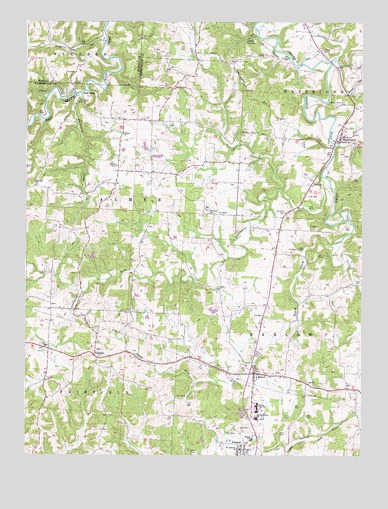 Watertown, OH USGS Topographic Map