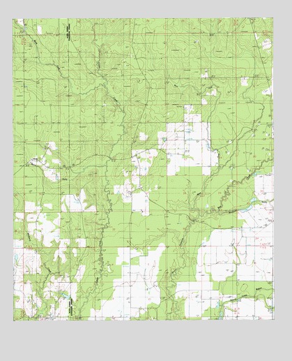 Bond, LA USGS Topographic Map