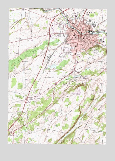 Watertown, NY USGS Topographic Map